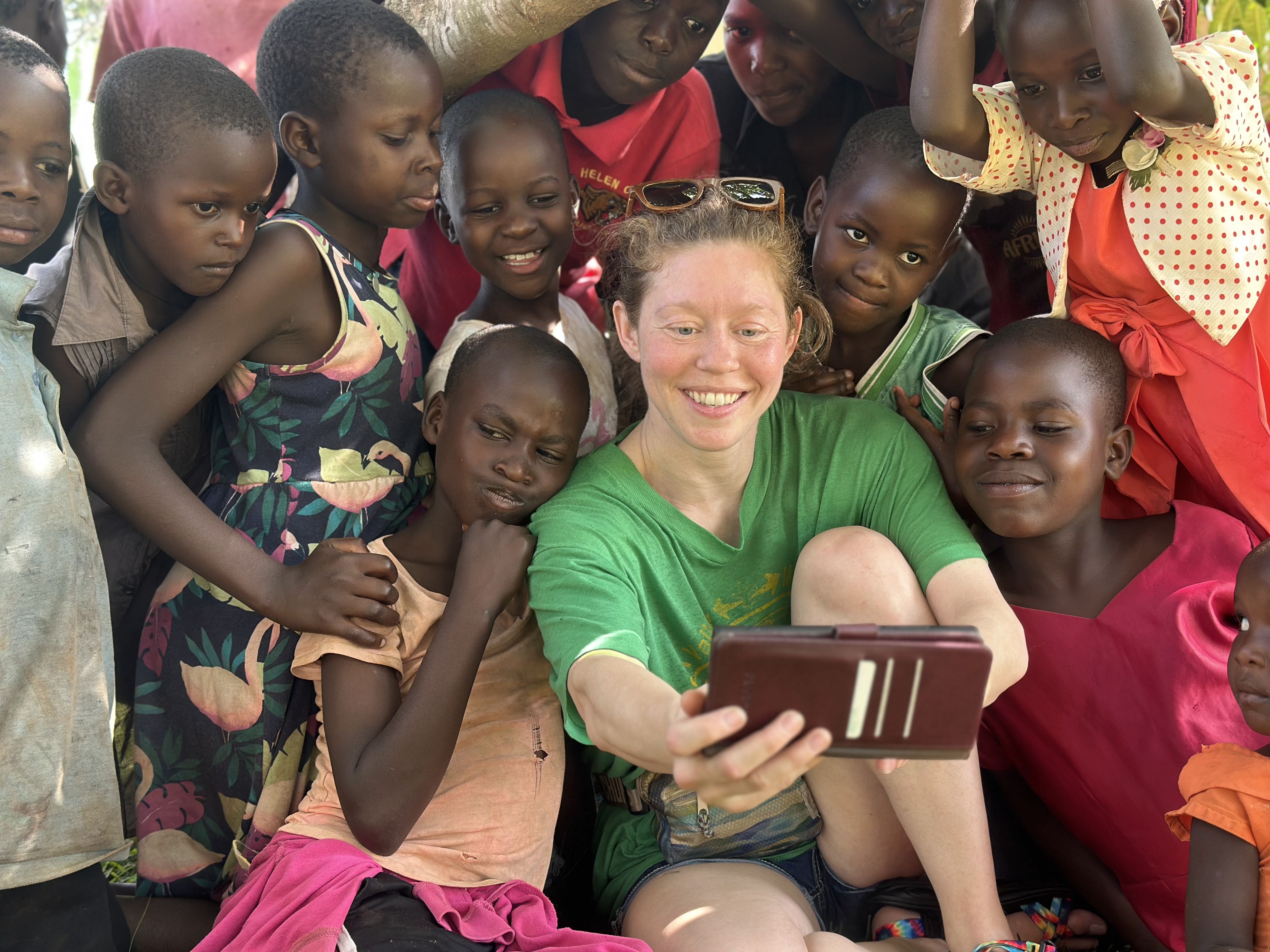 Volunteer with Hofai women